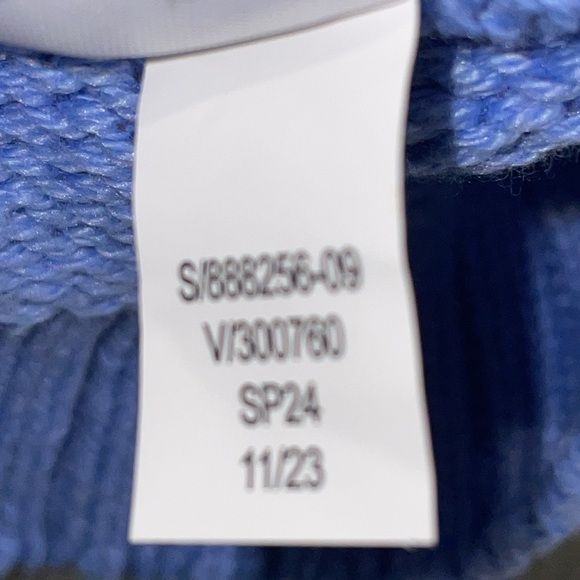 Banana Republic Cable Knit 3/4 Sleeve High Low Oversized Sweater.  Size XL. - Picture 3 of 7